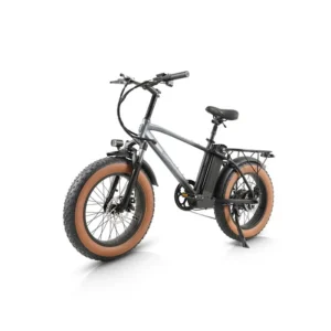 CMACEWHEEL Vélos électriques, Moteur 500W Batterie 48V 18AH, 25km/h Autonomie(PAS) 70-80KM, Shimano 7 Vitesses, Gris