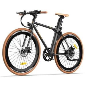 Fafrees F1 Vélo de route électrique,pneus 700C * 38C,moteur 250 W, batterie 10 Ah, noir
