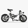 Fiido D3 PRO Blanc Vélo électrique pliant 14 pouces Vélo électrique portable pour adulte