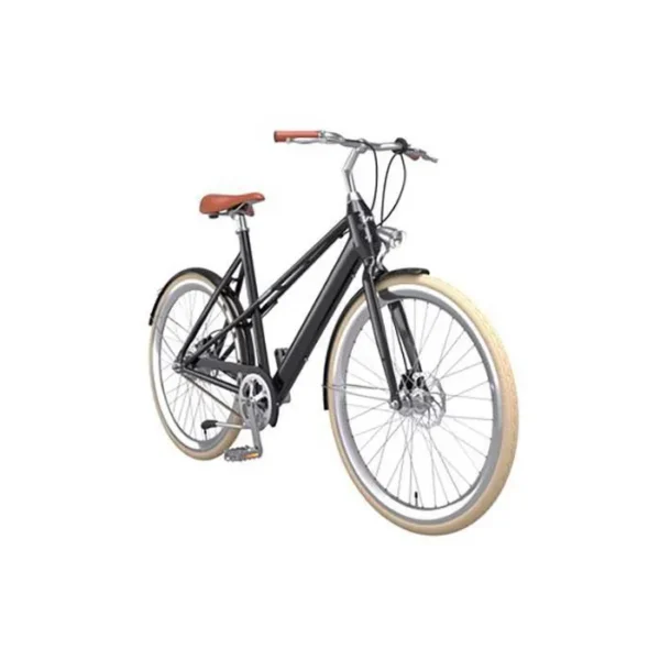 FORIDE C1 Vélo Électrique 28" 250W – Cadre Bas 54cm – Batterie LG 36V 10.5Ah – Capteur de Couple – Noir Brillant