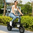 ORLMS S9 - Vélo électrique 20'' - Moteur 500 W - Batterie 48 V 13 Ah - Autonomie 48 km - 5 vitesses - Charge maximale 120 kg, Gris