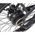 SINOHON C20 vélo électrique, Noir, Vitesse 25KM/H, Batterie 36V18AH, Moteur 250W, Frein de disque mécanique avant et arrière