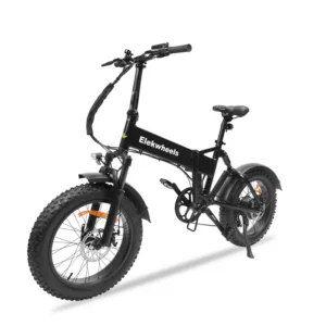 VANKEL E5 Vélo Électrique Pliable 20" – Moteur 250W – 25 km/h – Batterie 48V 12.8Ah – Shimano 7 Vitesses – Autonomie 80 km – Noir