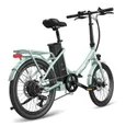 Vélo électrique pliable FAFREES F20 Lasting - Moteur 250W Batterie 36V18.2Ah Autonomie 120KM - Vert