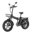 Velo electrique Pliable 20" - A20 - Moteur 1000W - Batterie 48V 18Ah - Autonomie 100km - 7 vitesses SHIMANO – Image 3