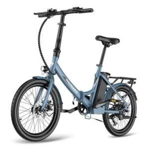 velo electrique pliable Fafrees F20 Light 20 pouces Autonomie 65km Shimano 7 vitesses Batterie 36V14.5Ah bleu