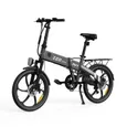 Vélo Électrique - PVY - Z20 Pro - Moteur 250W - Batterie 36V 10.4Ah - Autonomie 80KM - Gris – Image 3