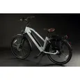 Vélo électrique Trekking NCM Milano T3, Taille 28'', Batterie 48V 12Ah 576Wh, 7 vitesses, Blanc Mat