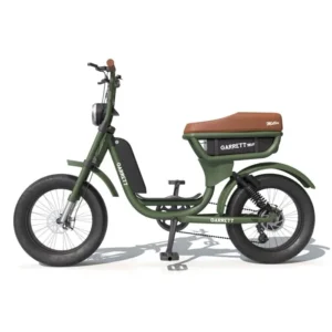 Vélo Électrique Biplace Cargo Garrett Miller City Vert Batterie Double / Route