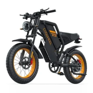 Vélo électrique COSWHEEL GT20- Moteur 1500W - Autonomie 100km - batterie 48V 25Ah - SHIMANO 7 vitesses - Frein hydraulique- homme