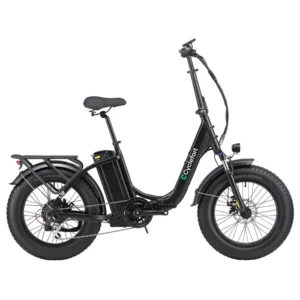 Vélo électrique CYCLEFORT L10, 500W Moteur, 48V20Ah, Batterie (960Wh), 37KM/H, 20"*4.0, PAS 5 Level 70KM, Noir