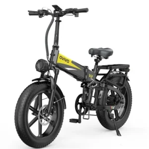 Vélo électrique ECOWORLD V2 PRO 2.0, Moteur 500W Batterie 48V20AH Accélérateur de pouce + Capteur booster, 20*4.0 Pneus Neige,