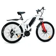 Vélo électrique EMOTORAD EMX, 36V 250W 470WH, 25KM/H, Autonomie 55-70 KM, Tout suspendu, TEKTRO HD-M275 Hydraulique, Blanc – Image 7