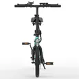 Vélo électrique ESKUTE F100 14 pouces, moteur 250 W, batterie 36 V 9 Ah, freins à disque mécaniques - Vert