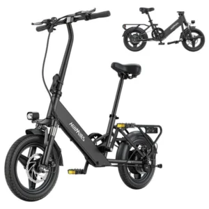 Vélo Électrique HillMiles Mile 1 - Moteur 250W - Batterie 36V 10,4Ah - Pneus 14 Pouces - Vitesse Maximale 25 km/h - Autonomie 60 km