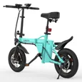 Vélo Électrique Pliable - ESKUTE F100 - Roues 14" - Moteur 250W - Batterie 36V9Ah - MAX Autonomie 35-60km - Bleu – Image 3