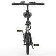 Vélo Électrique Pliable - ESKUTE F100 - Roues 14" - Moteur 250W - Batterie 36V9Ah - MAX Autonomie 35-60km - Gris