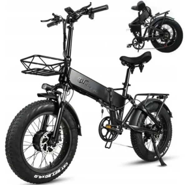 Vélo électrique pliant - CMACEWHEEL - RX20-T MAX - 1500W - 48V - 110km d'autonomie - 20 pouces