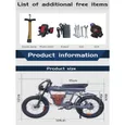 Vélo électrique tout suspendu BEZIOR XF006, moteur 1200W, batterie 23AH, autonomie 70km, freins hydrauliques
