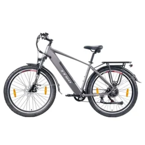 Vélo électrique TTGO M310, Gris, Moteur 500W, Batterie 48V15Ah, Vélo de Ville, 27.5 Pouces