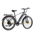 Vélo électrique TTGO M310, Gris, Moteur 500W, Batterie 48V15Ah, Vélo de Ville, 27.5 Pouces