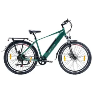 Vélo électrique TTGO M310, Vert, Moteur 500W, Batterie 48V15Ah, Vélo de Ville, 27.5 Pouces