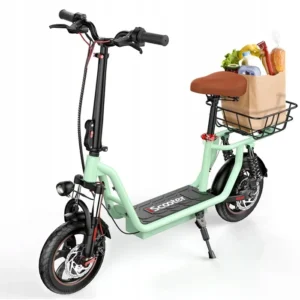 Vélo électrique urbain - iscooter - i12 - 500W - 25km/h - 12 pouces - Vert