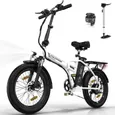 Vélo Électrique VAE COLORWAY 20×3,0 Gros Pneus - EBike VTT - Batterie 36V12Ah - 35-90 KM Moteur 250W - Blanc – Image 7