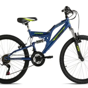 VTT enfant 24" Zodiac 18 vitesses bleu électrique WYLD